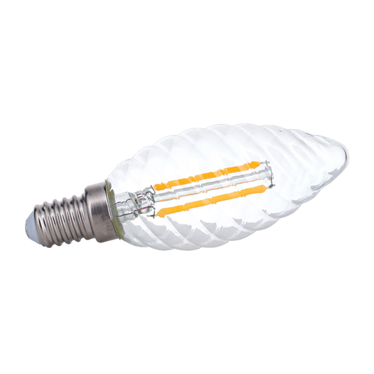 LED-kynttilälamppu E14 3W 2700 K rilament kierre