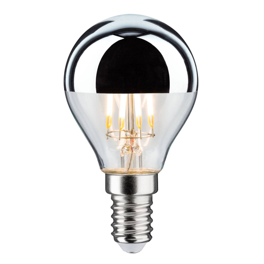 LED-lamppu E14 827 pääpeili hopea 4,8W himmennys