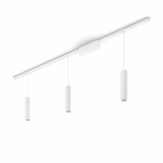 Philips Hue Perifo -kisko, 3 LED-riippuvaloa valk.