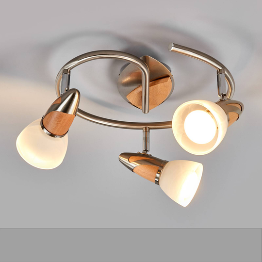 3-lamppuinen LED-kattovalaisin Marena