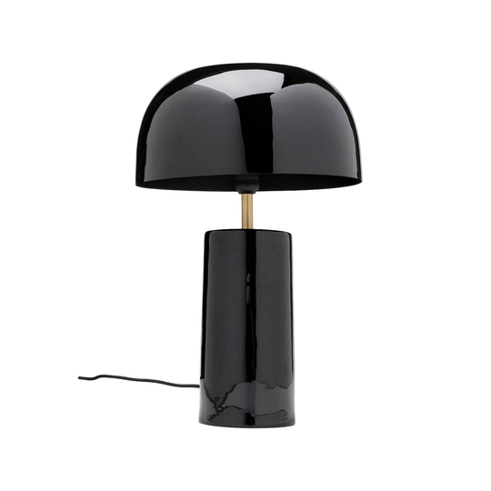 Loungy-pöytävalaisin, Ø 25 cm, musta