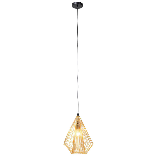 KARE Modo Wire -riippuvalo Ø 31 cm kulta