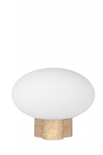 Table Lamp Mammut 28 Travertine (Beige)