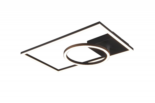 Verso ceiling LED (4000K) (Musta)