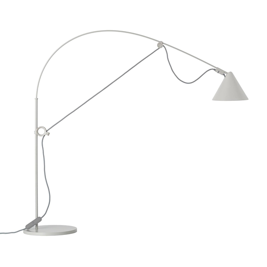 midgard AYNO -pöytälamppu 76cm harmaa/harmaa 3000K