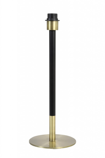 Lamp base Ø18x52 cm RODRIGO antique bronze+matt black (Musta)