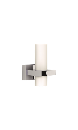 MILAZZO wall lamp bathroom, chrome (Opaali)