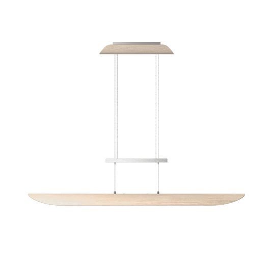 LED-riippuvalaisin Colombia XL, kalkittu tammi