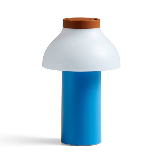 HAY PC Portable -LED-pöytävalaisin, akku, sininen