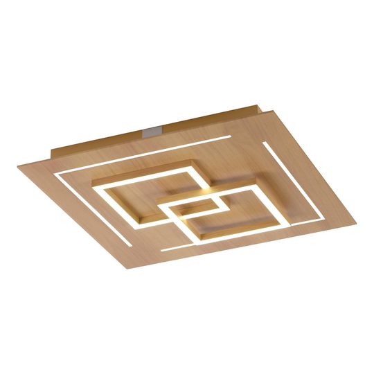 Paul Neuhaus Q-LINEA-LED-kattovalo puukoriste 40cm