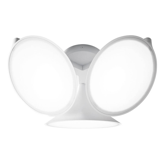 Axolight Orchid LED-lattiavalaisin, valkoinen