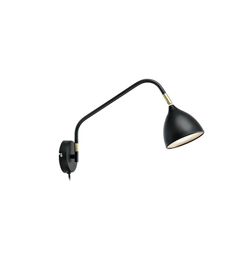 Valencia wall lamp (musta)