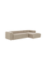 BLOK sohva, 3:n istuttava - divaaniosa oikealla Beige