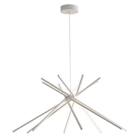 LED-riippuvalo Shanghai, 8-lamp. 4 000 K valkoinen