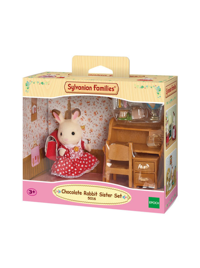 Sylvanian families suklaapupusisko ja kirjoituspöytä