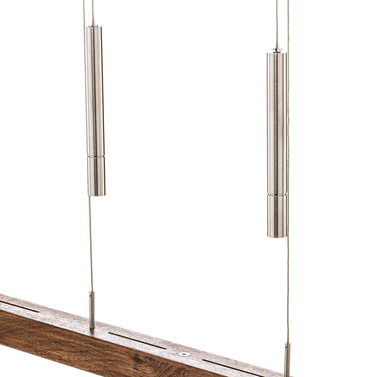 HerzBlut Leonora -riippuvalo Down 121 cm, pähkinä