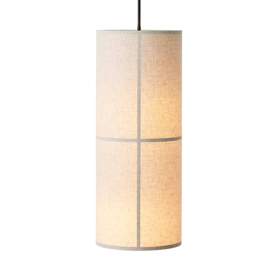 Menu Hashira -riippuvalo pellavaa, Ø30cm, natur