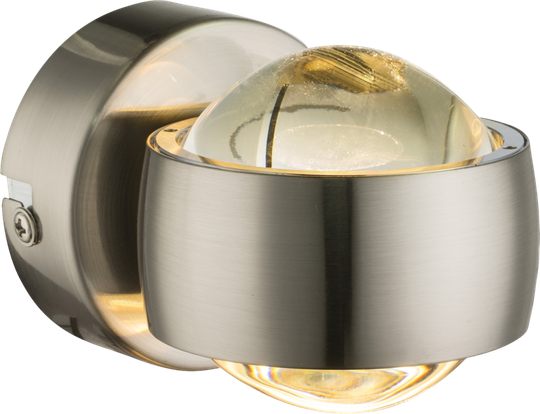 Striped wall lamp (harmaa)