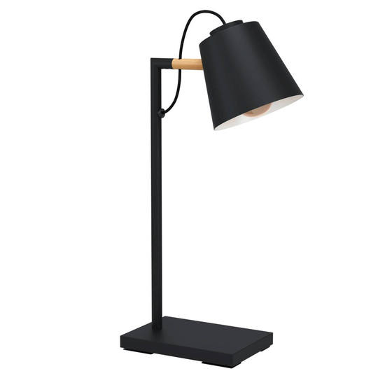 Lacey table lamp (Musta)