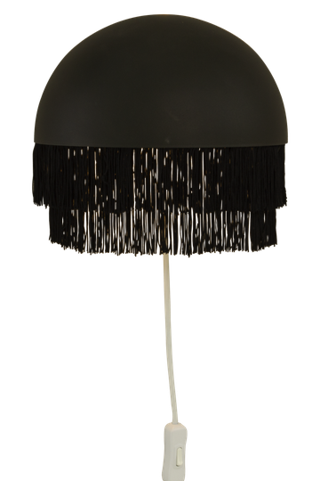 FRANSA wall lamp, black (Musta)