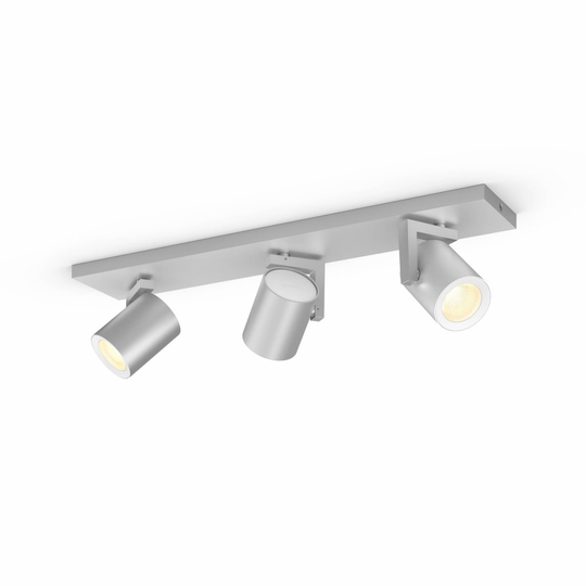 Argenta plate / spiral aluminum 3x5.7W (Alumiini)