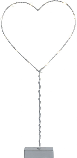 Wiry table decoration (harmaa)