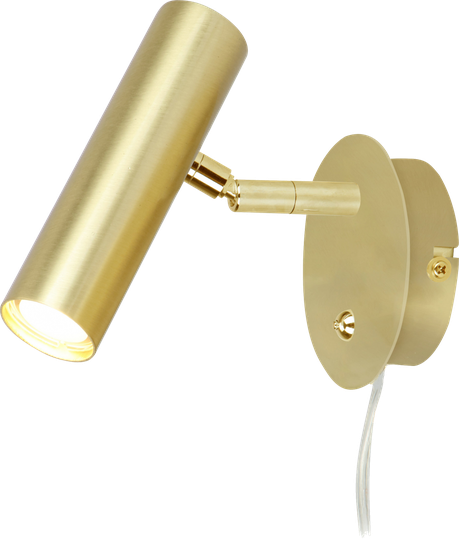 ARTIC wall lamp, matt brass (Messinki / kulta)