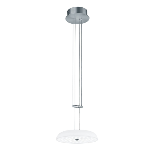 BANKAMP Vanity -riippuvalo, 1-lamp. nikkeli Ø25 cm