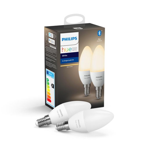 Philips HueW 5.5W B39 E14 EU 2P