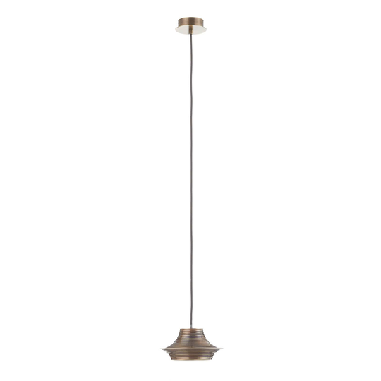 Bover Tibeta 03 - LED-riippulamppu, vanha messinki