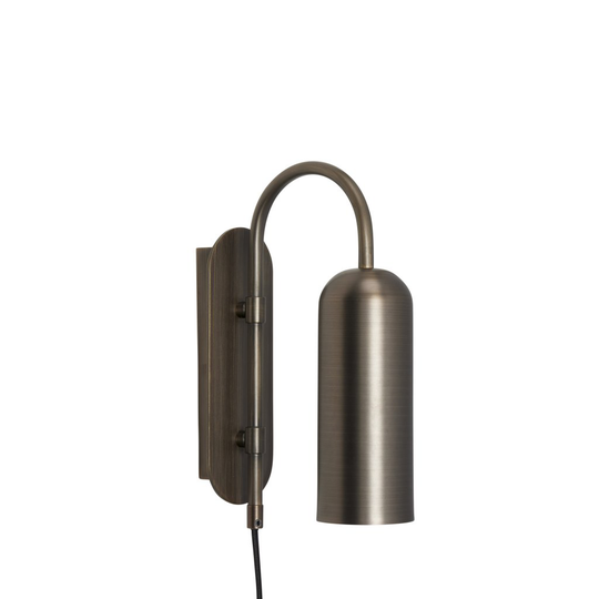 Zenith Wall Lamp Burnished Brass (Ruskea)
