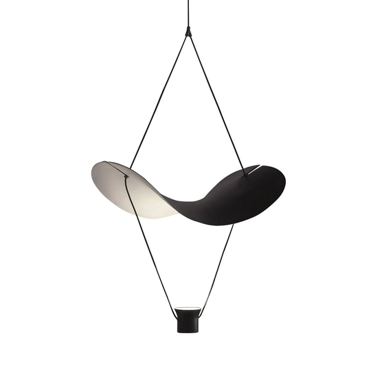 LED-riippuvalaisin Vollee S1 G, 88cm, musta