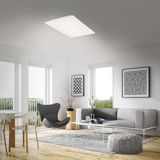 Link-LED-kattovalaisin, himmennys CCT, 59,5x29,5cm