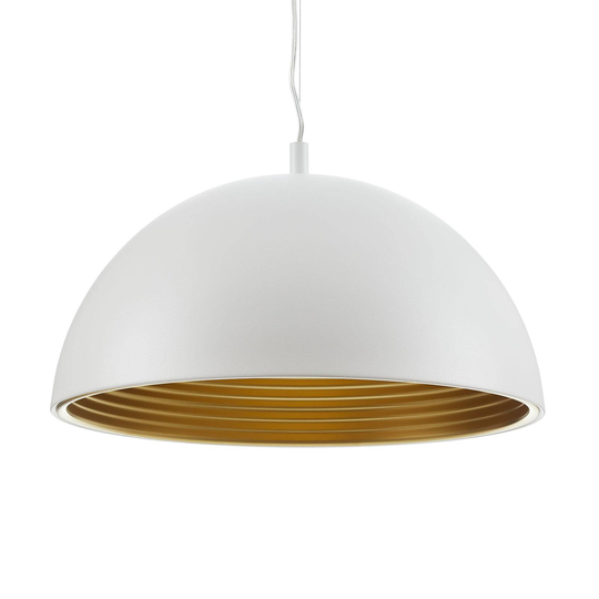 Lucande Phelan -riippuvalo 40 cm valkoinen/kulta