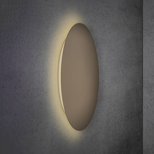 Escale Blade -LED-seinävalaisin pronssi Ø 44 cm
