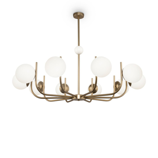 Rendezvous Ceiling lamp 10L (Messinki / kulta)