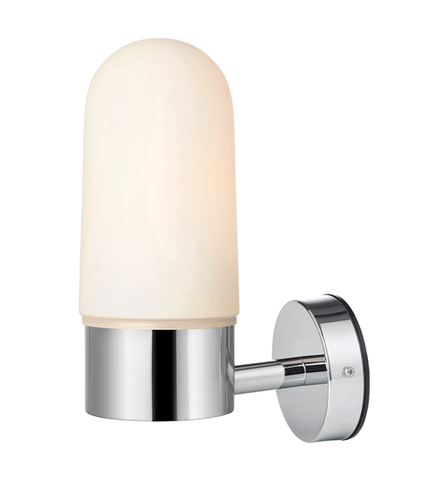 Zen opal glas wall lamp (Kromattu / kiillotettu)