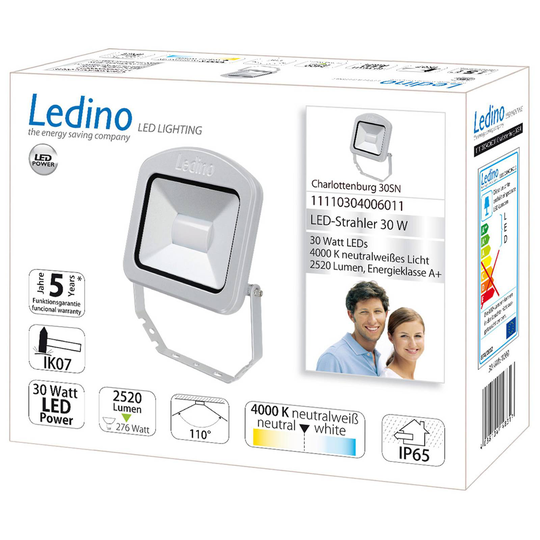 LED-kohdevalaisin ulos Charlottenburg 30W 4 000 K