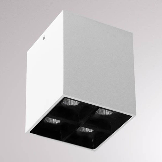 Liro-LED-kattokohdevalo valkoinen/musta 34° 3000 K
