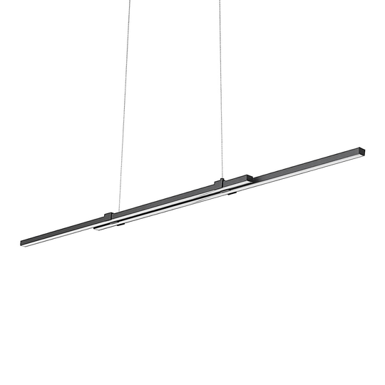 Lucande Tarium -LED-riippuvalaisin alumiinia
