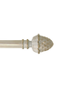 Verhotanko Kotte 120-210 cm Valkokullanvärinen
