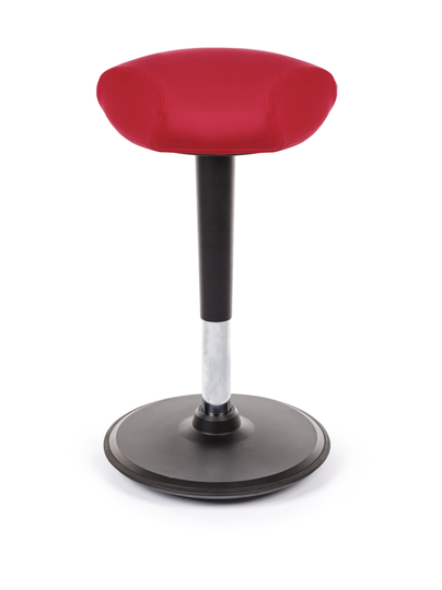 Stoo® triangle aktiivituoli - korkea 57 - 86 cm, musta runko