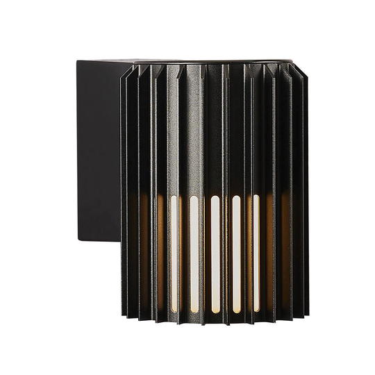 Matrix Solar wall lamp (Musta)
