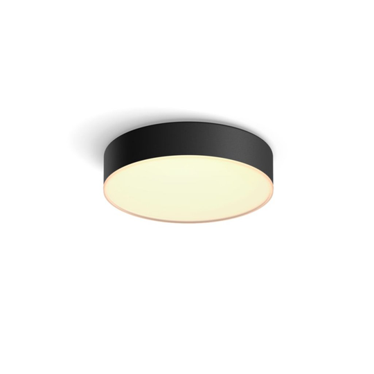 9.6W Enrave S Hue Ceiling Lamp Black