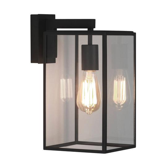 Astro Box Lantern -ulkoseinälamppu, korkeus 35cm