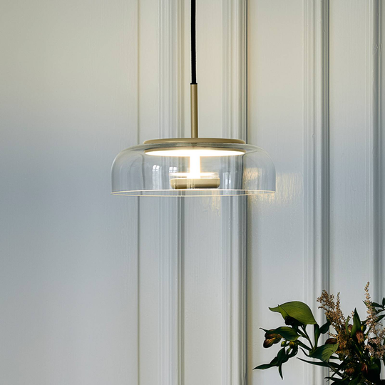 Nuura Blossi 1-LED-riippuvalo 1 valoa kulta/kirkas