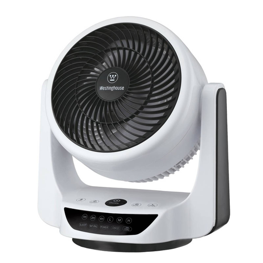Westinghouse Cormac -pöytätuuletin, kaukosäädin