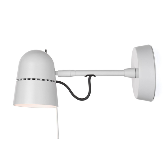 Luceplan Counterbalance -LED-seinävalo, valkoinen