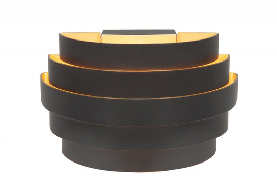 Scudo wall lamp (Musta)