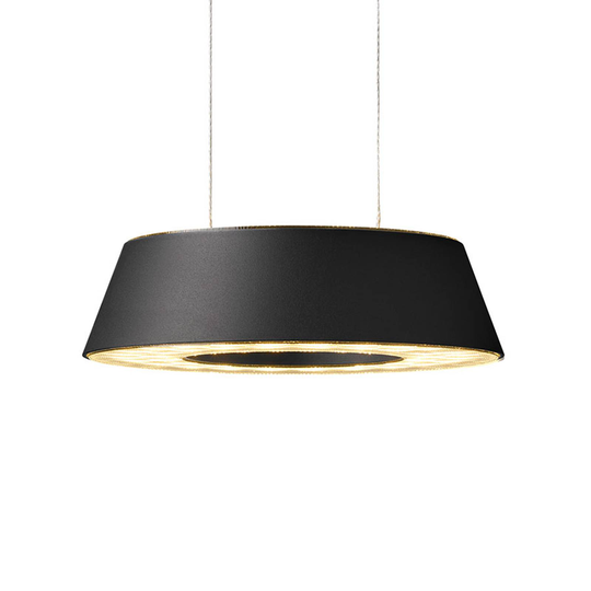OLIGO Glance LED-riippuvalo, 1 lamp. musta